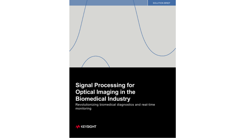 Signal Processing for Optical Imaging in the Biomedical Industry